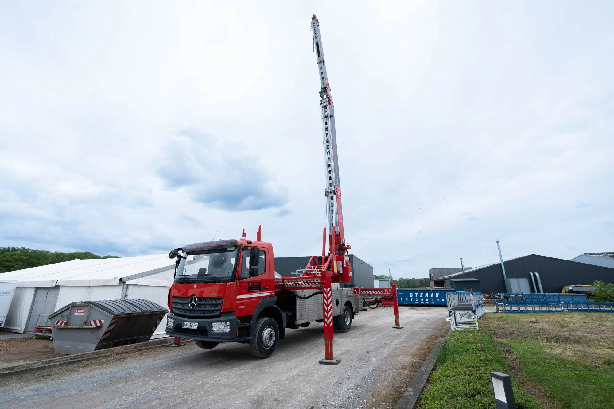 LKW-Kran K 31-35 im Einsatz