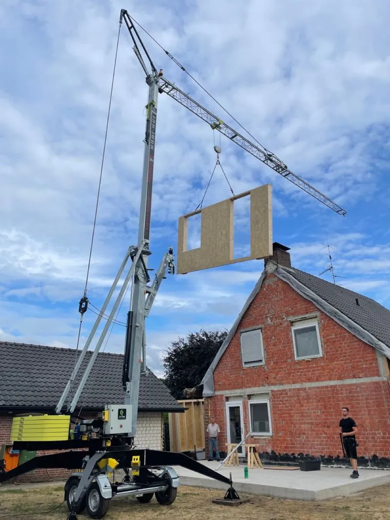 Anhänger Turmdrehkran, 160-500, 3,5t, weitere Ansicht 6